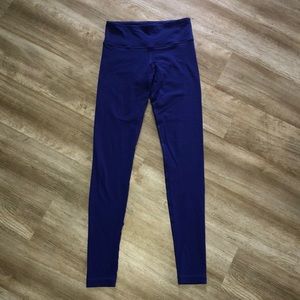 Blue Lululemon Leggings